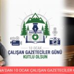 METİN HAYMANA’DAN 10 OCAK ÇALIŞAN GAZETECİLER GÜNÜ MESAJI 10 Ocak 2026 - Featured Image