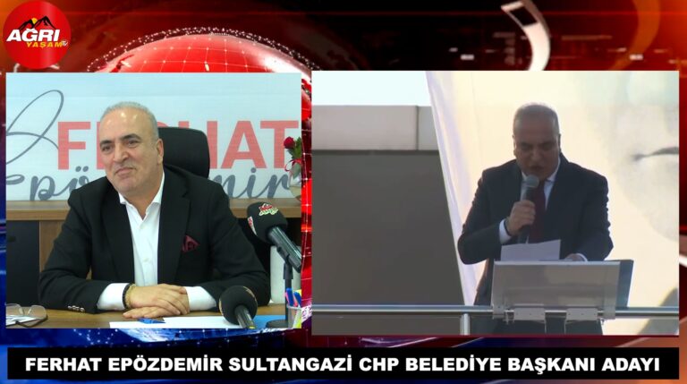 CHP SULTANGAZİ BELEDİYE BAŞKANI ADAYI FERHAT EPÖZDEMİR İLE SÖYLEŞİ 24 Şubat 2024 - Featured Image