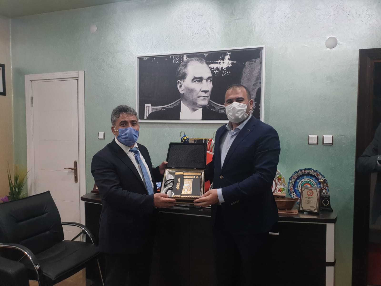 GENÇLİK VE SPOR İL MÜDÜRLÜĞÜNDEN, ASKF’YE AMATÖR HAFTASI ZİYARETİ 09 Ekim 2020 - Featured Image