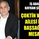 ÇOKTİN VE CAN AİLESİ İÇİN BAŞSAĞLIĞI MESAJI 14 Nisan 2022 - Featured Image